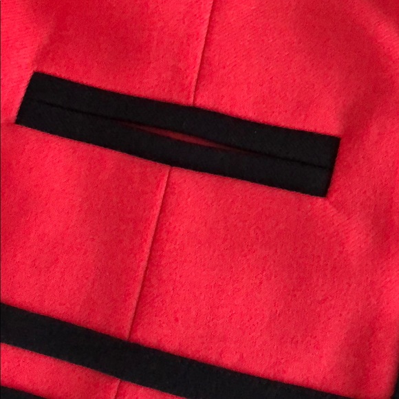 J. Crew Wool Blazer Pink Cropped with Gold Buttons - Picture 4 of 6